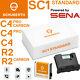 Schuberth Headset Sc1 Standard -by Sena- C4/c4 Pro / C4 Pro Carbon /r2/r2 Carbon