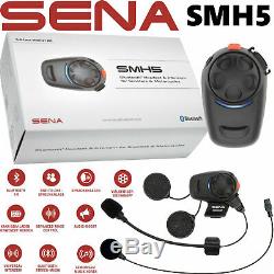 SENA SMH5 Motorrad Headset Einzelset Bluetooth Kommunikation Intercom bis 400m