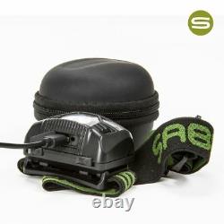Saber Sensorbeam Head Torch Fishing USB Rechargeable Headlight Headlamp Camping