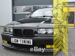 Scheinwerfer für BMW E36 Limo Touring Coupe Cabrio mit DE Linse schwarz