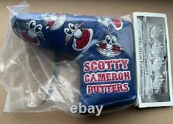 Scotty Cameron US Open 2022 Chowder Limited Headcover Blue Boston