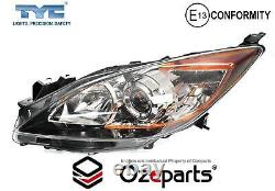 Set / Pair LH+RH Head Light Lamp (Amber) For Mazda 3 BL Sedan / Hatch 20092013