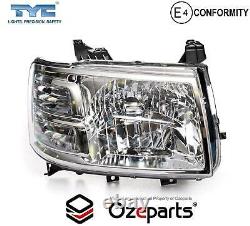 Set / Pair LH+RH Head Light Lamp Chrome For Ford Ranger PJ Ute 20062009