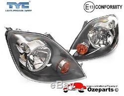 Set / Pair LH+RH Head Light Lamp For Ford Fiesta WQ 20052008 Ghia LX Zetec XR4