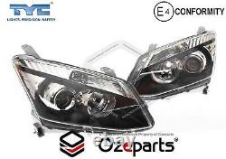 Set / Pair LH+RH Head Light Lamp Wth Projector For Isuzu D-Max Dmax 1216 Emark