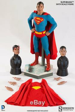 Sideshow Superman DC Comic Version Mos Action Figure 1/6 Scale 12 In New