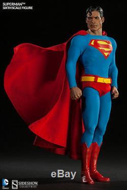 Sideshow Superman DC Comic Version Mos Action Figure 1/6 Scale 12 In New