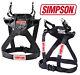 Simpson Hybrid Sport Frontal Head Restraint System Hans Type Device Fia Approved