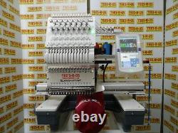 Single head 15 needle Industrial Embroidery Machine