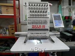 Single head 15 needle cheap industrial embroidery machine