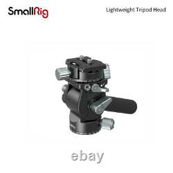 SmallRig Tripod Video Head withQuick Release Plate for Arca Swiss Adjustabe 3457