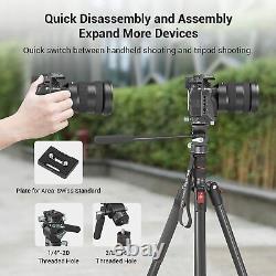 SmallRig Video Head, Tripod Head with QR Plate for Arca Swiss and Lever 3457