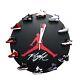 Sneaker Head Michael Jordan 3d Mini Sneakers Wall Clock Basketball Deco Gift Art