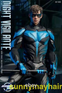 Soosootoys 1/6 Blue Suit Batman Heir Nightwing Robin 12'' Action Figure Model