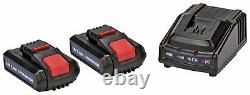 Spear & Jackson 36V 23cm Cordless Dual-Headed Grass Trimmer & Brush Cutter