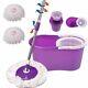 Spinning Mop Bucket With Two Spin Mop Heads Home Cleaner Cleaning 360 Degree