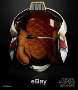 Star Wars Luke Skywalker Electronic Helmet Black Series X-Wing Pilot New
