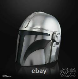 Star Wars The Mandalorian Helmet Premium Electronic Black Series Preorder