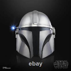 Star Wars The Mandalorian Helmet Premium Electronic Black Series Preorder