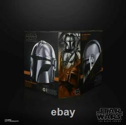 Star Wars The Mandalorian Helmet Premium Electronic Black Series Preorder