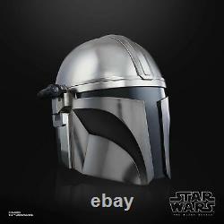 Star Wars The Mandalorian Helmet Premium Electronic Black Series Preorder