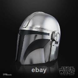 Star Wars The Mandalorian Helmet Premium Electronic Black Series Preorder