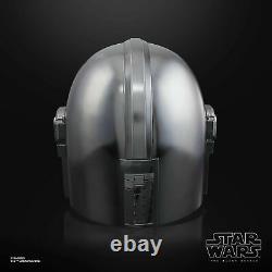 Star Wars The Mandalorian Helmet Premium Electronic Black Series Preorder