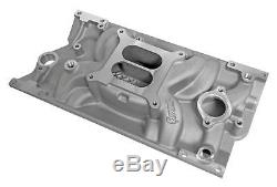 Summit Racing Stage 1 Aluminum Intake Manifold Chevy SBC 350 383 with Vortec Heads