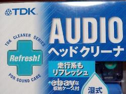 TDK audio head cleaner wet HCW-22UF Brand New