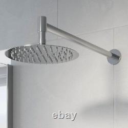 Thermostatic Concealed Round Shower Wall Mounted Pencil Handset Shower Heads