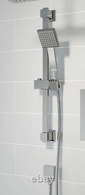 Thermostatic Concealed Square Shower Ceiling Mounted Adjustable Shower Heads