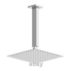 Thermostatic Concealed Square Shower Ceiling Mounted Adjustable Shower Heads