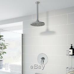 Thermostatic Concentric Concealed Shower Ceiling Mounted Fixed Shower Head