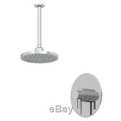 Thermostatic Concentric Concealed Shower Ceiling Mounted Fixed Shower Head