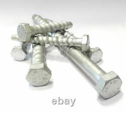 Thunder Bolts Hex Head Steel Self Tapping Multi Fix Concrete Screw Fixing Anchor
