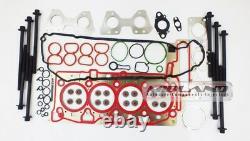 Timing Chain Kit Head Gasket & Head Bolt Set For Bmw Mini 1.6 N47d16a N47c16a