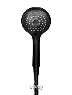 Triton Amore DuElec Black 9.5kW Electric Shower LCD Display Dual Control Head