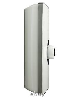 Triton Aspirante 9.5KW Gloss White Electric Shower Includes Head + Riser