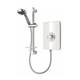 Triton Aspirante Electric 9.5kw Shower & Kit White Gloss Asp09gswht