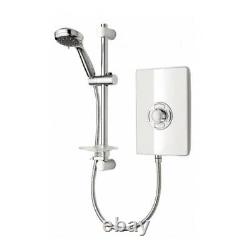 Triton Aspirante Electric 9.5kW Shower & Kit White Gloss ASP09GSWHT