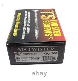 Twister Screws Multipurpose Patented screw design Self Drilling/Countersinking