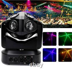 UK 150W RGBW 4 in 1 LED DMX Moving Head Stage Lighting Wash DJ Disco Party Light