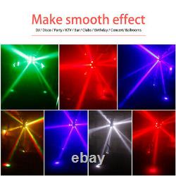 UK 150W RGBW 4 in 1 LED DMX Moving Head Stage Lighting Wash DJ Disco Party Light