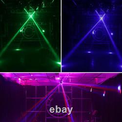 UK 150W RGBW 4 in 1 LED DMX Moving Head Stage Lighting Wash DJ Disco Party Light