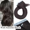 Uk Clearance 40pcs Thick Tape In Remy Human Hair Extensions Full Head Skin Wefts