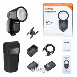 UK Godox New V1S TTL 1/8000s HSS 2600mAh Speedlite Flash Round Head for Sony