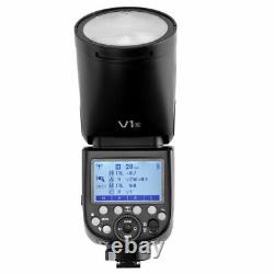 UK Godox New V1S TTL 1/8000s HSS 2600mAh Speedlite Flash Round Head for Sony