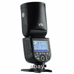 UK Godox New V1S TTL 1/8000s HSS 2600mAh Speedlite Flash Round Head for Sony