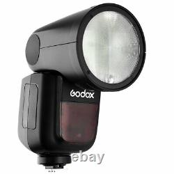 UK Godox New V1S TTL 1/8000s HSS 2600mAh Speedlite Flash Round Head for Sony