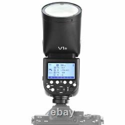 UK Godox New V1S TTL 1/8000s HSS 2600mAh Speedlite Flash Round Head for Sony